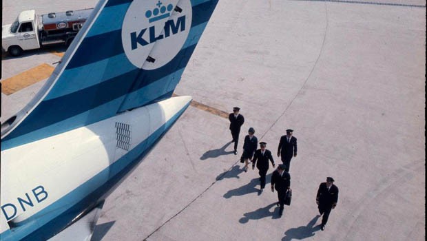 Die DC-9 war in den Achtzigerjahren das Arbeitstier von KLM. Die Airline beteiligte sich damals an Northwest. 1994 lancieren die beiden Fluglinien als erste der Welt eine Business Class.