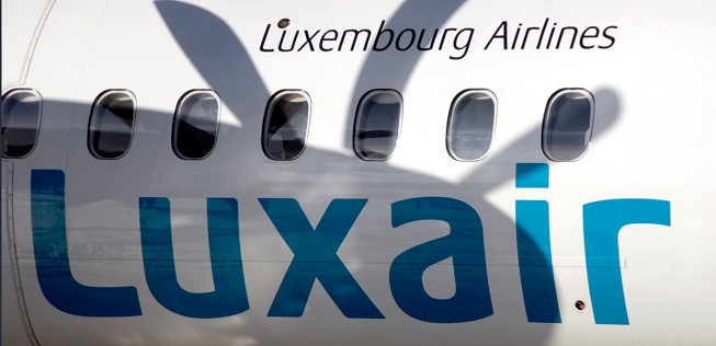 Flieger von Luxair: Hacker hatten die Fluglinie im Visier.