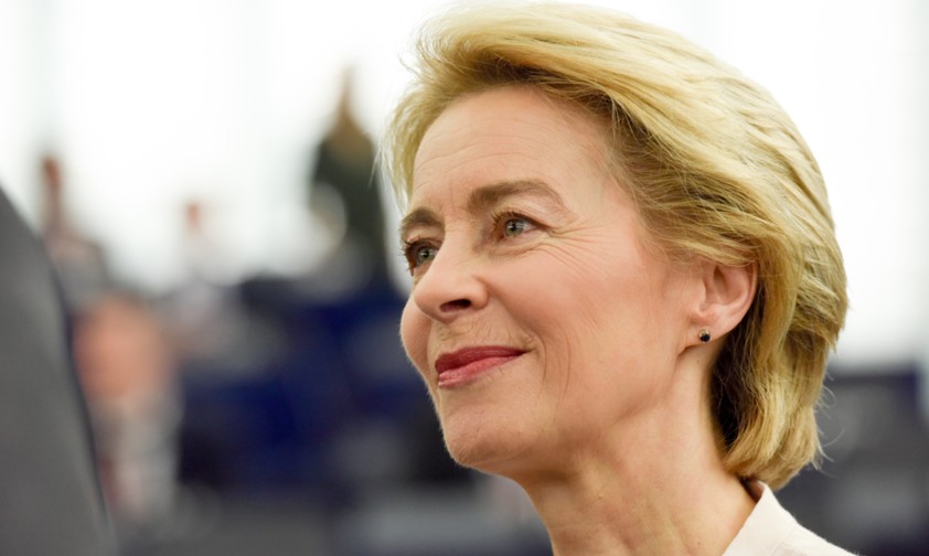 Ursula Von der Leyen: Sie stellte den Green Deal vor.