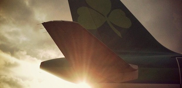 Heckflosse von Aer Lingus: Neu in San Francisco.