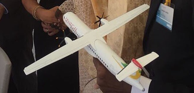 Air Senegal setzt zur Betriebsaufnahme auf zwei ATR 72-600. Die Bestellung wurde in Paris bekanntgegeben. (20. Juni 2017)