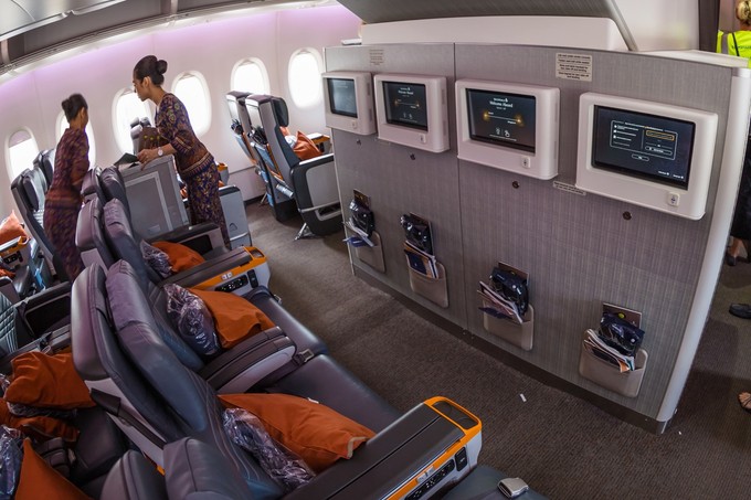Ebenfalls erneuert wird die Premium Economy.
