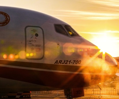 Comac ARJ21-700: Mit diesem Flugzeugtyp startet Genghis Khan Airlines.