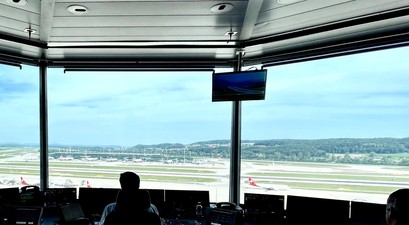Kontrollturm in Zürich: Es kam erneut zu einer STörung bei Skyguide.