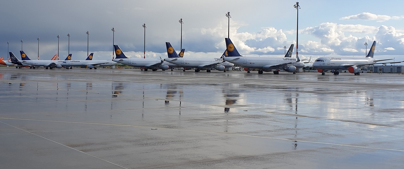 Flieger von Lufthansa: Langsam geht es wieder aufwärts.