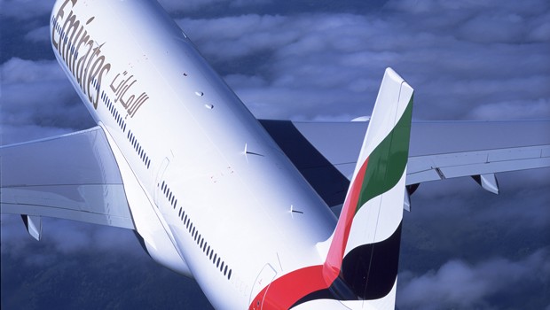 A340 von Emirates: 100 Tonnen zu wenig angegeben.
