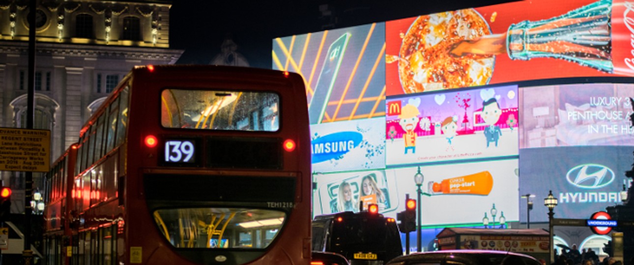Piccadilly Circus: Einkaufstouristen können vom Brexit-Votum profitieren.