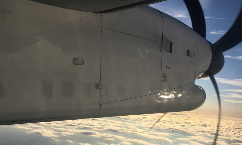 Propeller einer De Havilland Dash 8-400: Kommt bald Konkurrenz aus der Türkei?