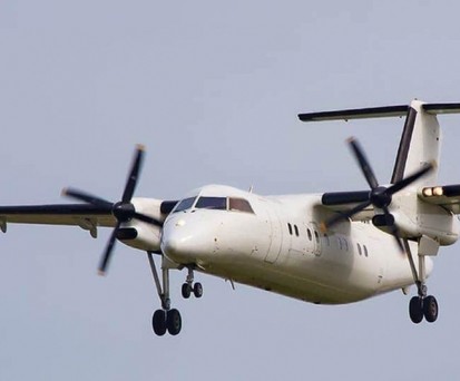 De Havilland Canada Dash 8-100 von Universal Air: Einsatz in Israel.