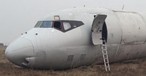 Die verunfallte Douglas DC 8: Ist schon ein echter Oldie.