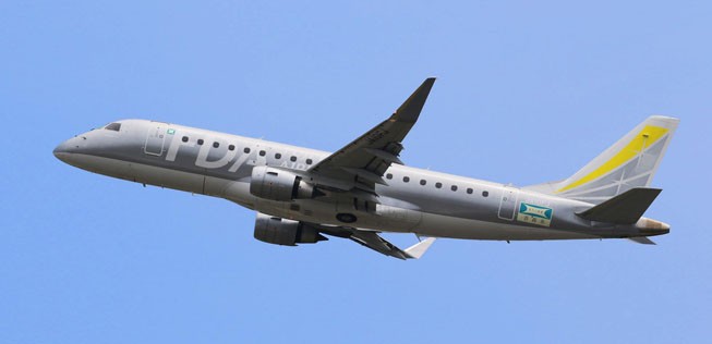 Fuji Dream Airlines kaufte drei Embraer E175 und sichert sich eine Option auf drei weitere Exemplare des Typs. (20. Juni 2017)