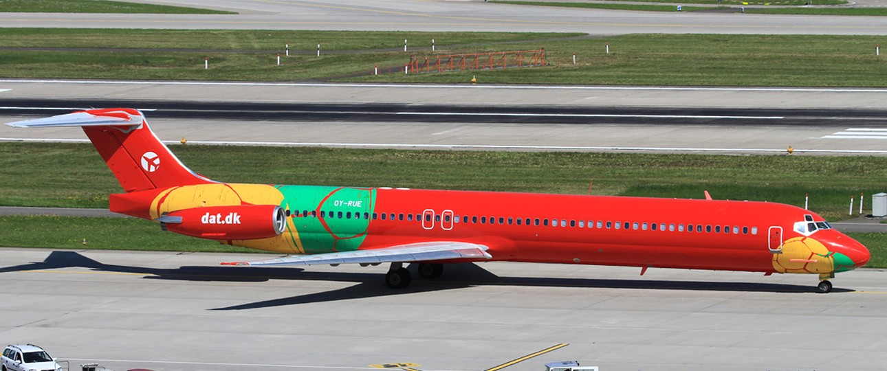 Die OY-RUE: Danish Air Transport verabschiedet die MD-83 im Oktober.