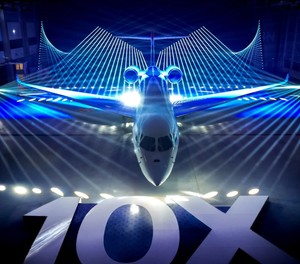 Dassault Falcon 10X: Die Franzosen haben am 10. März das Rollout gefeiert.