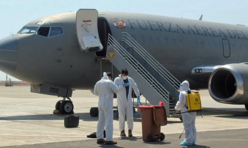 Perus Präsidentenjet: Die Boeing 737 war zuletzt hauptsächlich in humanitärer Mission unterwegs.