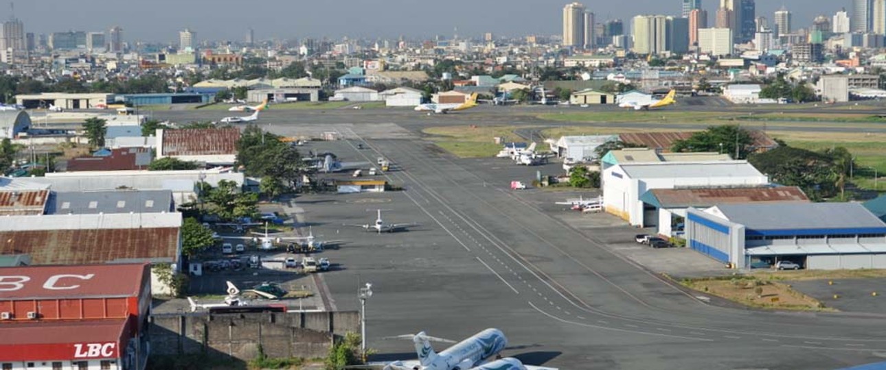 <strong>Rang 10:</strong> Hong Kong - Manila (67.083 Sitzplätze pro Woche). Hier zu sehen ist der Flughafen der philippinischen Hauptstadt Manila.