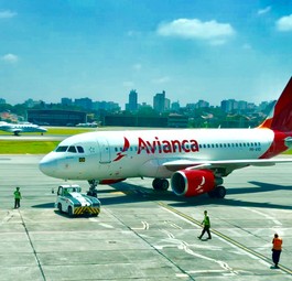 Airbus A319 von Avianca Brasil: Die Fluggesellschaft reduziert die Flotte.