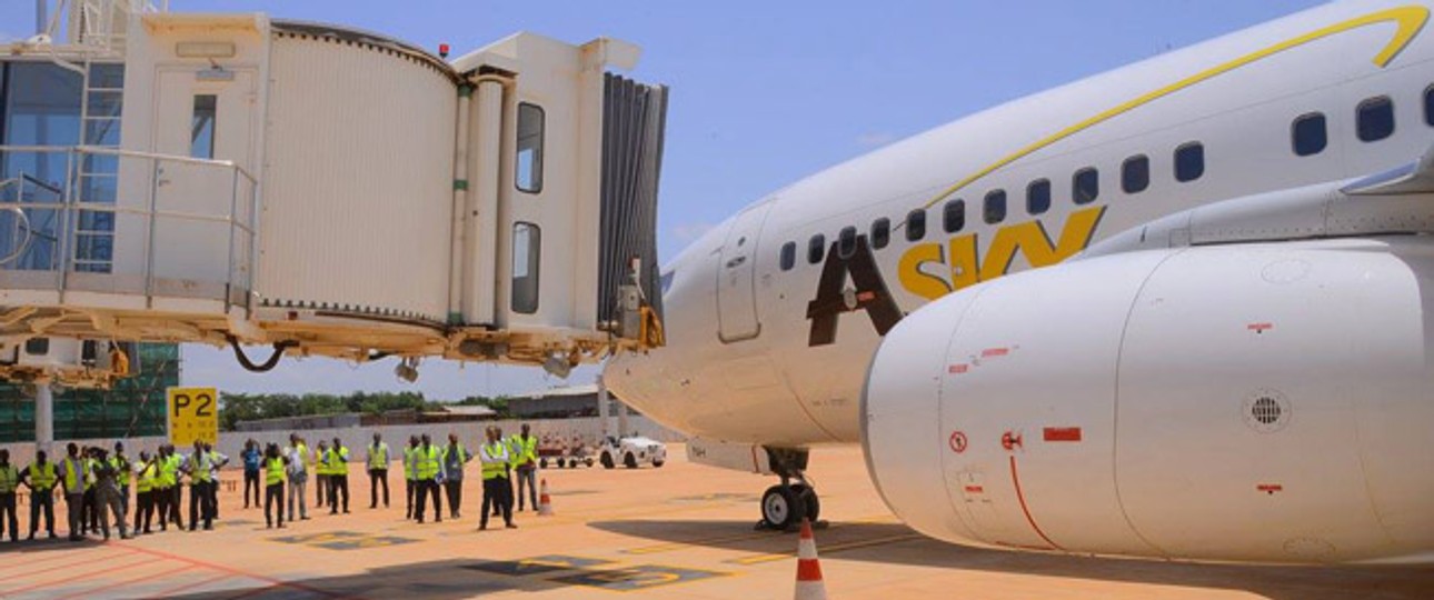 Boeing 737 von Asky Airlines: Die Airline wurde 2007 gegründet.