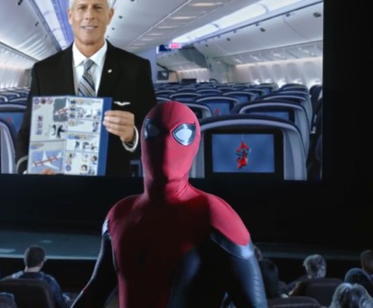 United Airlines heuert Spider-Man an