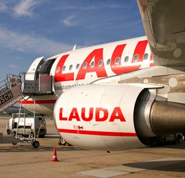 Airbus A320 von Lauda: Immer kleineres Angebot.