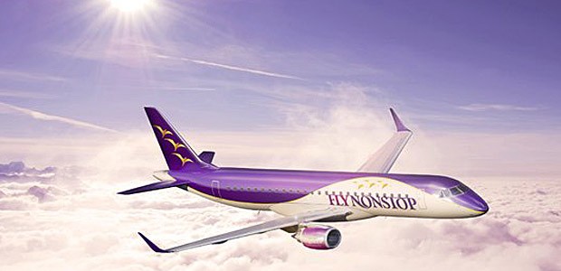 Embraer 190 von Flynonstop: Die Airline lebte nur kurz.
