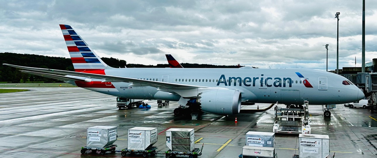 Langstreckenjet von American Airlines: Tel Aviv ist vorerst kein Flugziel.