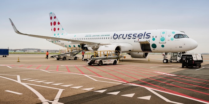 <strong>8. Brussels Airlines</strong> - 77,7 Prozent der Flüge waren 2024 pünktlich.