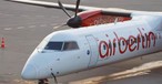 Dash 8 von LGW noch in den Farben von Air Berlin: Die A320-Kapitäne können auf dieses Modell wechseln.