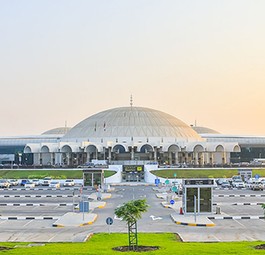 Flughafen Sharjah: Alternative zum Dubai International Airport.