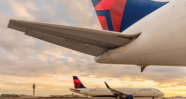Delta-Flieger in Atlanta: Die Fluggesellschaft suspendierte Piloten.