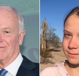 Tim Clark, Greta Thunberg: Lobende Worte.