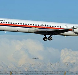 McDonnell Douglas MD-82 von Meridiana: Die Airline ist angeschlagen.