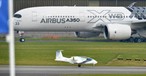 75 Weniger CO2-Emissionen pro Passagierkilometer, 90 Prozent weniger Stickstoff-Ausstoß, 65 Prozent weniger Lärm - das versprach Airbus.