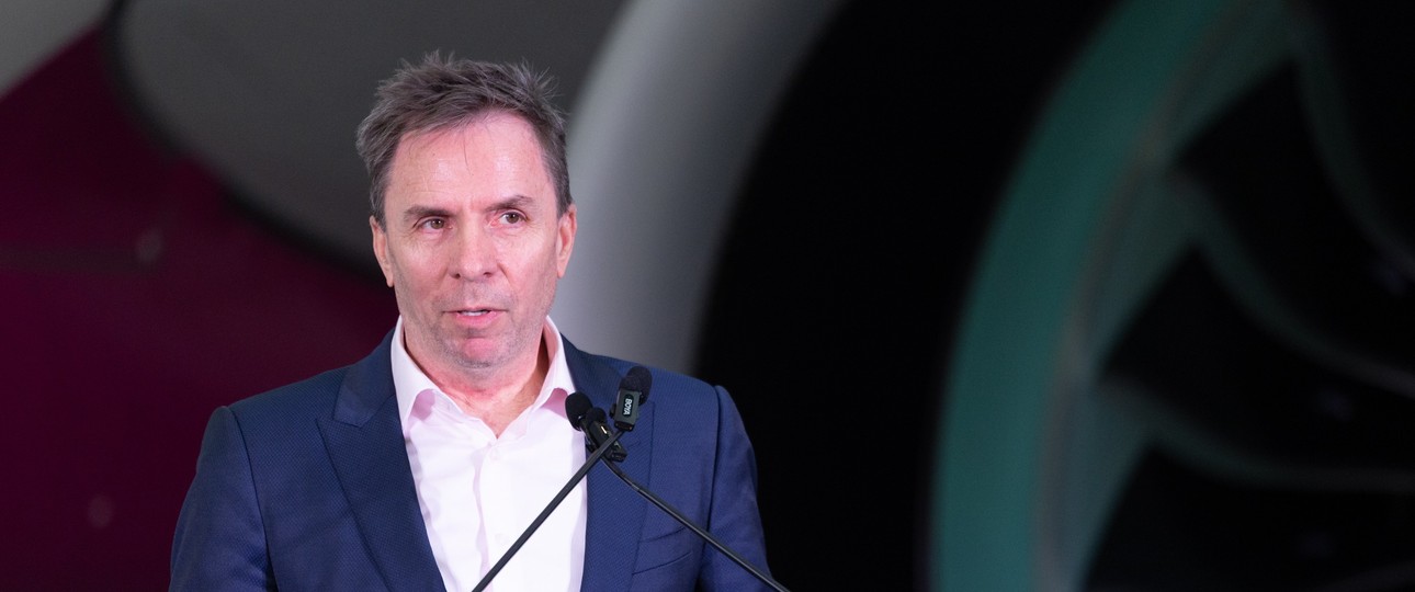 Wizz-Air-Chef József Váradi vor dem 250. Flugzeug: Die Airline setzt in Deutschland auf Wachstum.