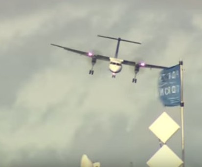 Wackelige Landung in Toronto