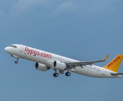 Airbus A321 Neo von Pegasus Airlines: Die Airline musste ein Exemplar aus dem Iran retten.
