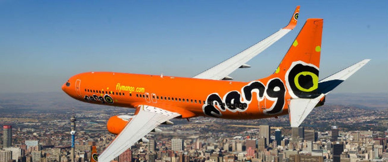Jet von Mango Airlines: Zusammenarbeit mit Star Alliance.