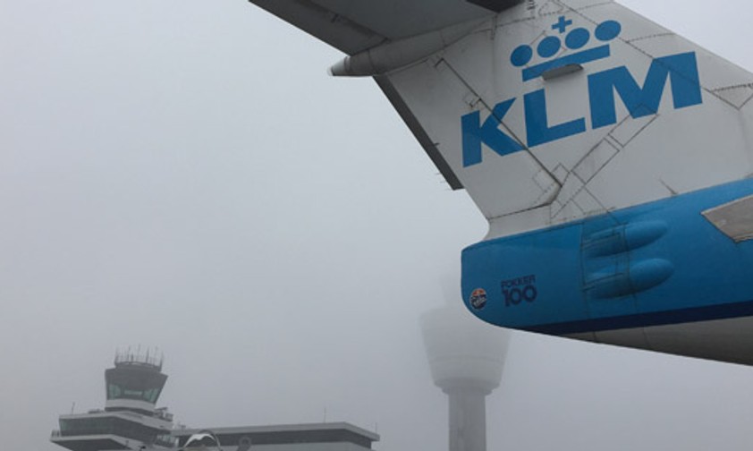 Flughafen Amsterdam: Skywork-Passagiere steigen hier künftig öfters auf KLM um.