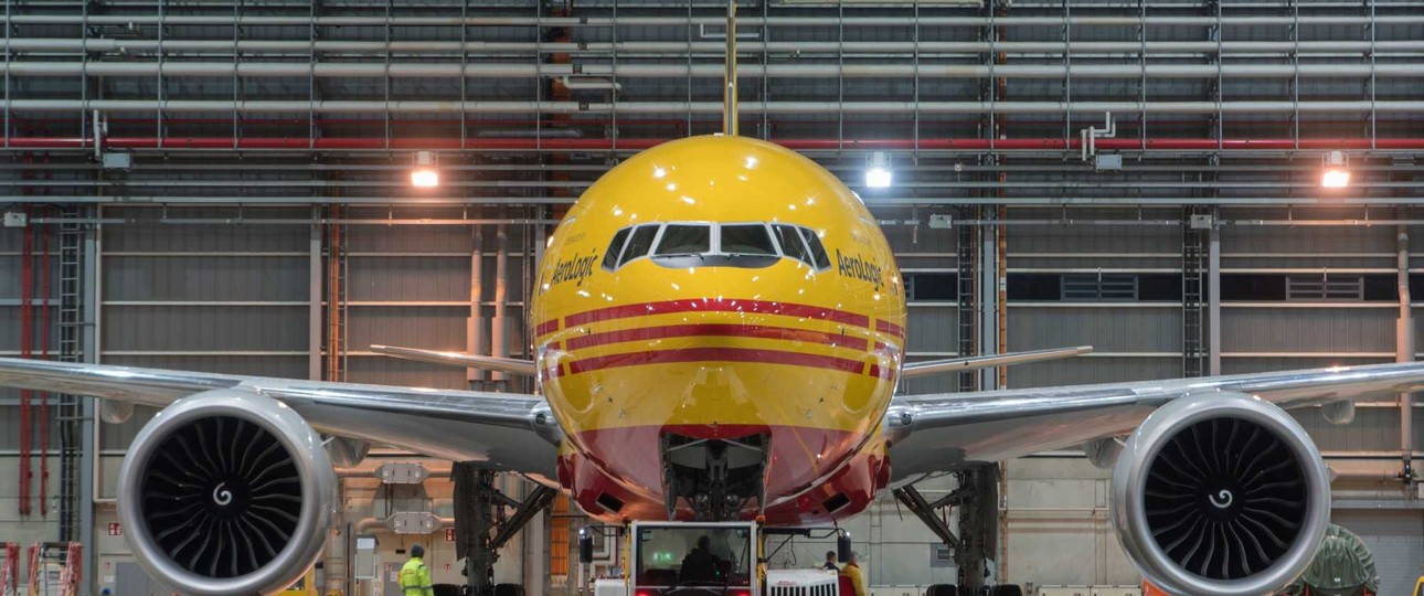 Boeing 777 F von Beteiligung Aerologic: DHL Express bekommt mehr Flugzeuge.