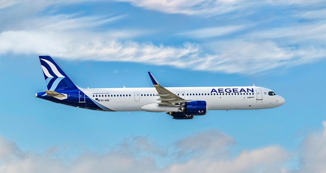 Airbus A321 Neo von Aegean Airlines: Die Airline erwartet 19 Airbus-Flugzeuge in den kommenden Jahren.