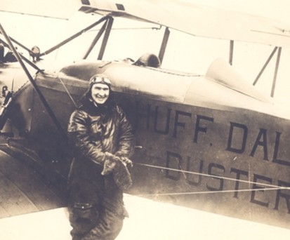 Huff-Daland Duster Petrel 31: Ein Flugzeug zur Schädlingsbeämpfung.