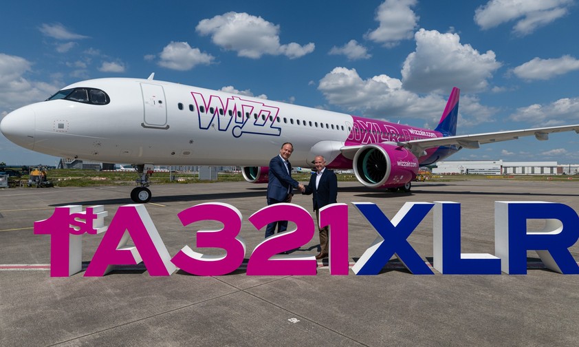 wizz air first airbus a321 xlr