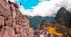 Ruinen an der Bergspitze des Huayna Picchu: Der geplante Flughafen gefährdet Machu Picchu.