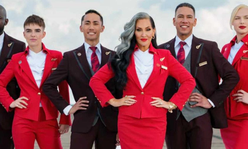 Geschlechtsneutrale Unifornen von Virgin Atlantic: Die Airline steht für Diversität.
