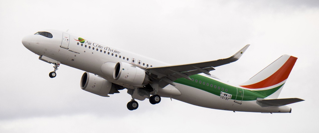 A320 Neo von Air Cote d'Ivoire: Die Airline erhielt im Februar ein Flugzeug.