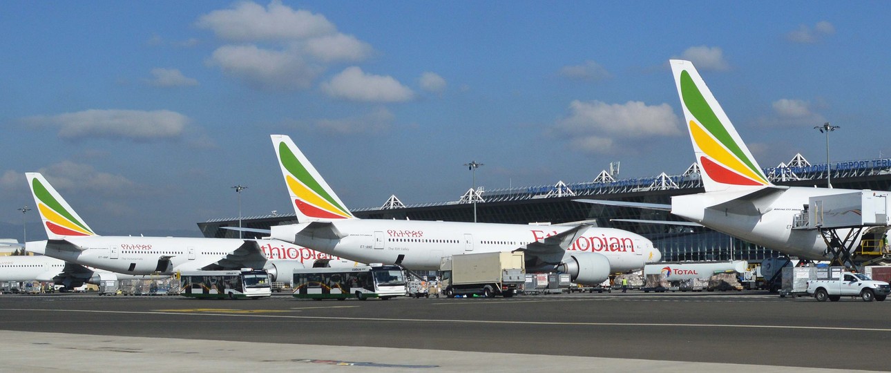 Bole International Airport in Addis Ababa: Bisheriges Hauptdrehkreuz und Basis von Ethiopian Airlines.