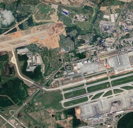 Flughafen Moskau-Sheremetyevo: Die neue Piste entsteht