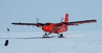 Die Twin Otter mit dem Kennzeichen VP-FBC: Wurde beim Start beschädigt.