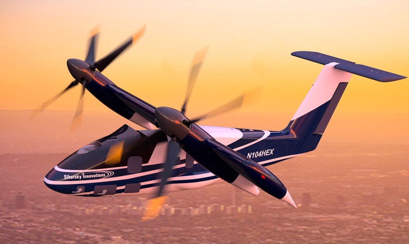 Hex-Demonstrator: Mit ihm will Sikorsky die Grundlage für neue Modelle schaffen.