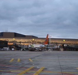 Flughafen Hannover: Derzeit geht nichts mehr.