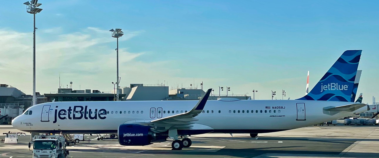 Airbus A321 Neo von Jetblue: Neue Kooperation bringt neue Zeile.